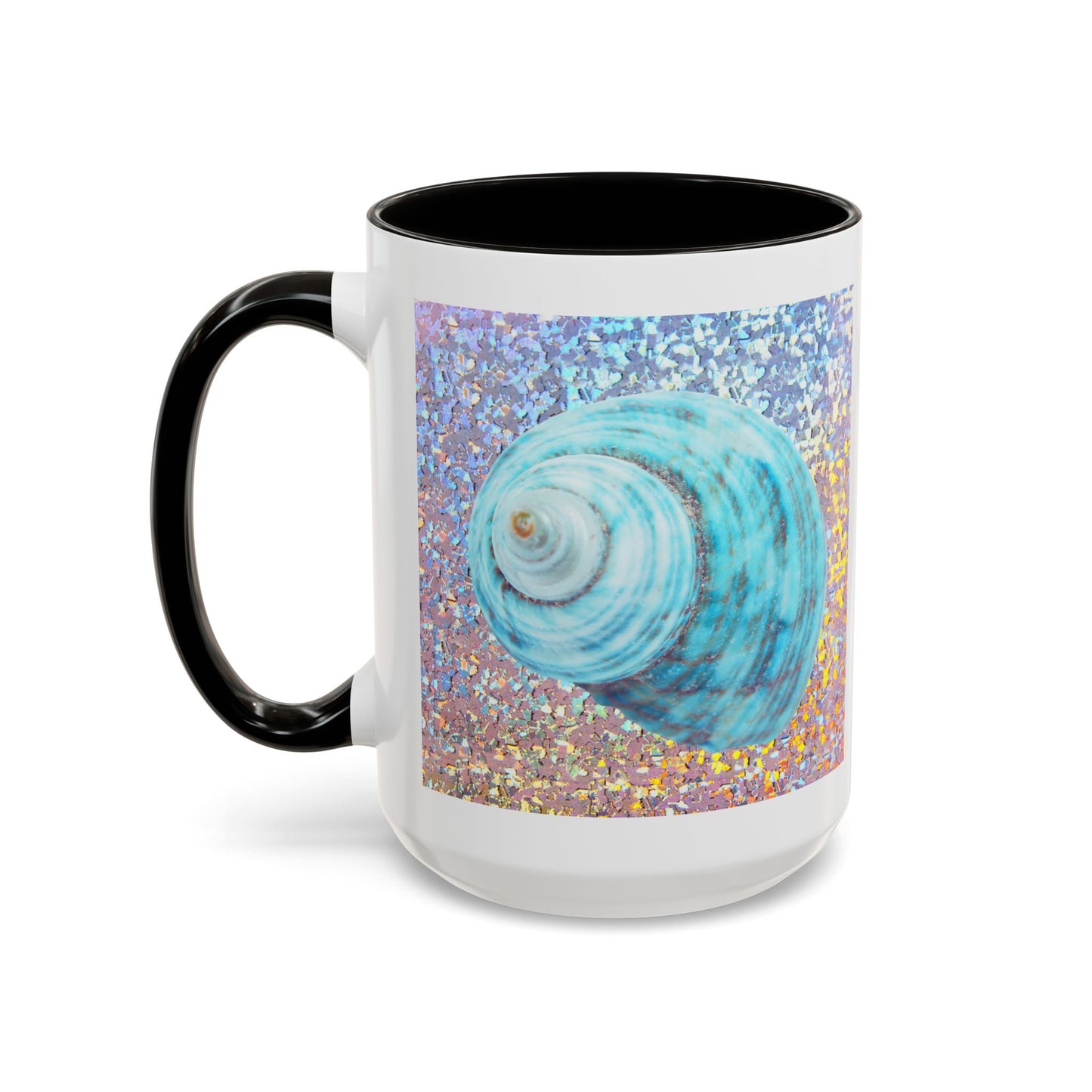 Colorful Mugs (11oz, 15oz), Disco Jade Turbo Shell