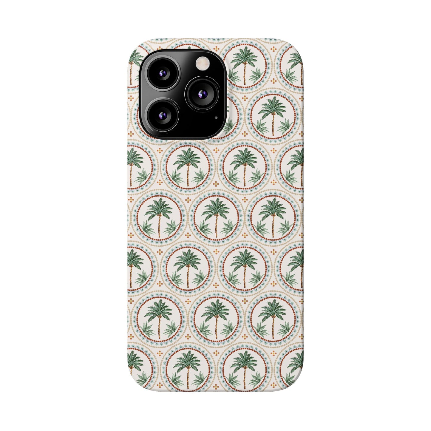 Slim Phone Cases - Mosaic Palm Tree