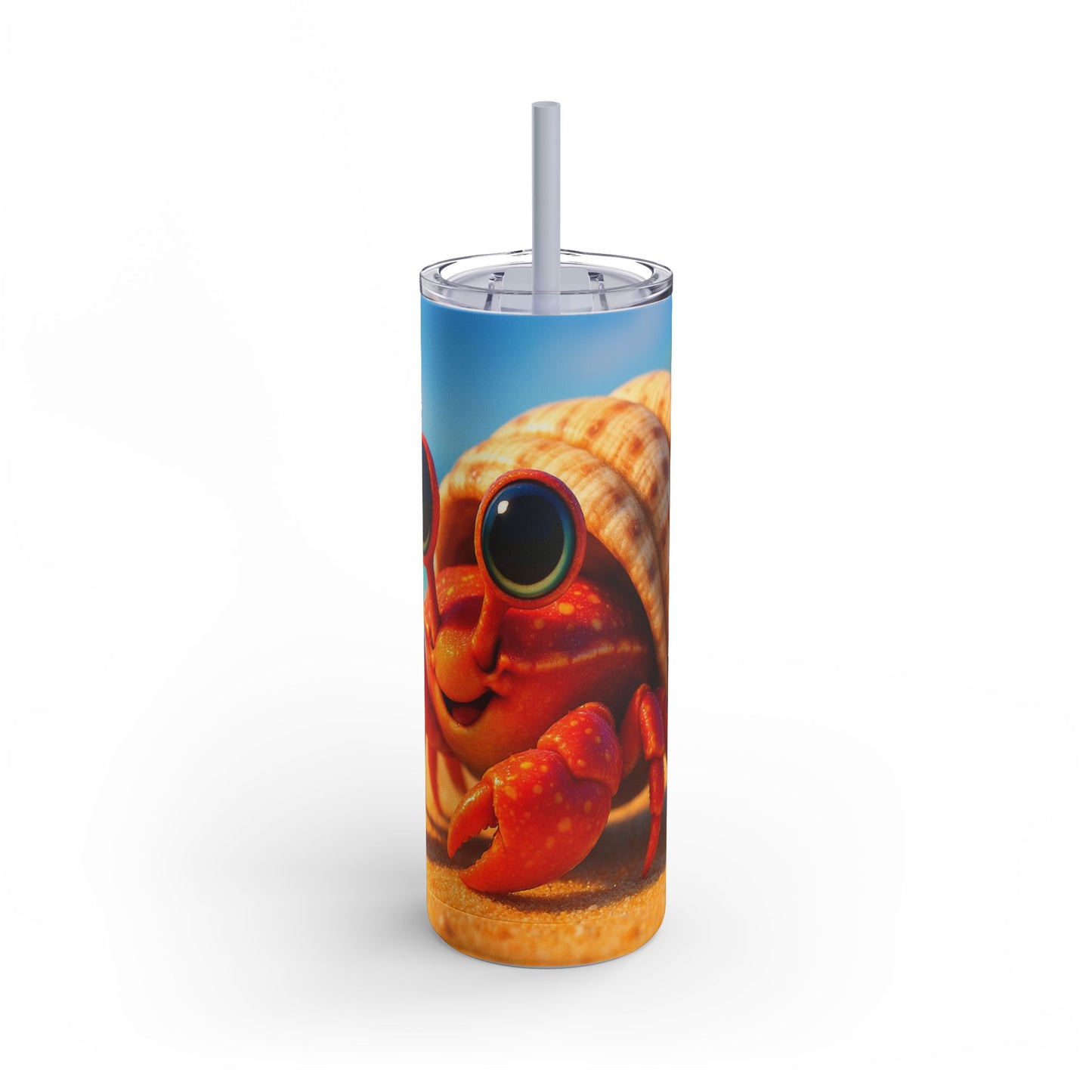20oz Matte Tumbler, 7 Colors - Stylish Travel Cup - Baby Hermit Crab