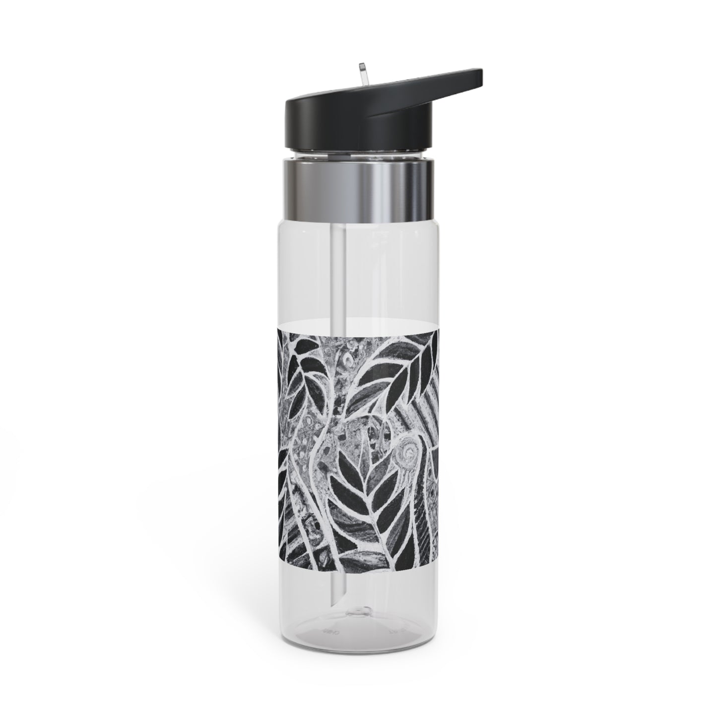 Tropical 20oz Tritan Sport Water Bottle -  Leakproof, Lightweight, BPA-Free / Amazon Whimsy, Noir