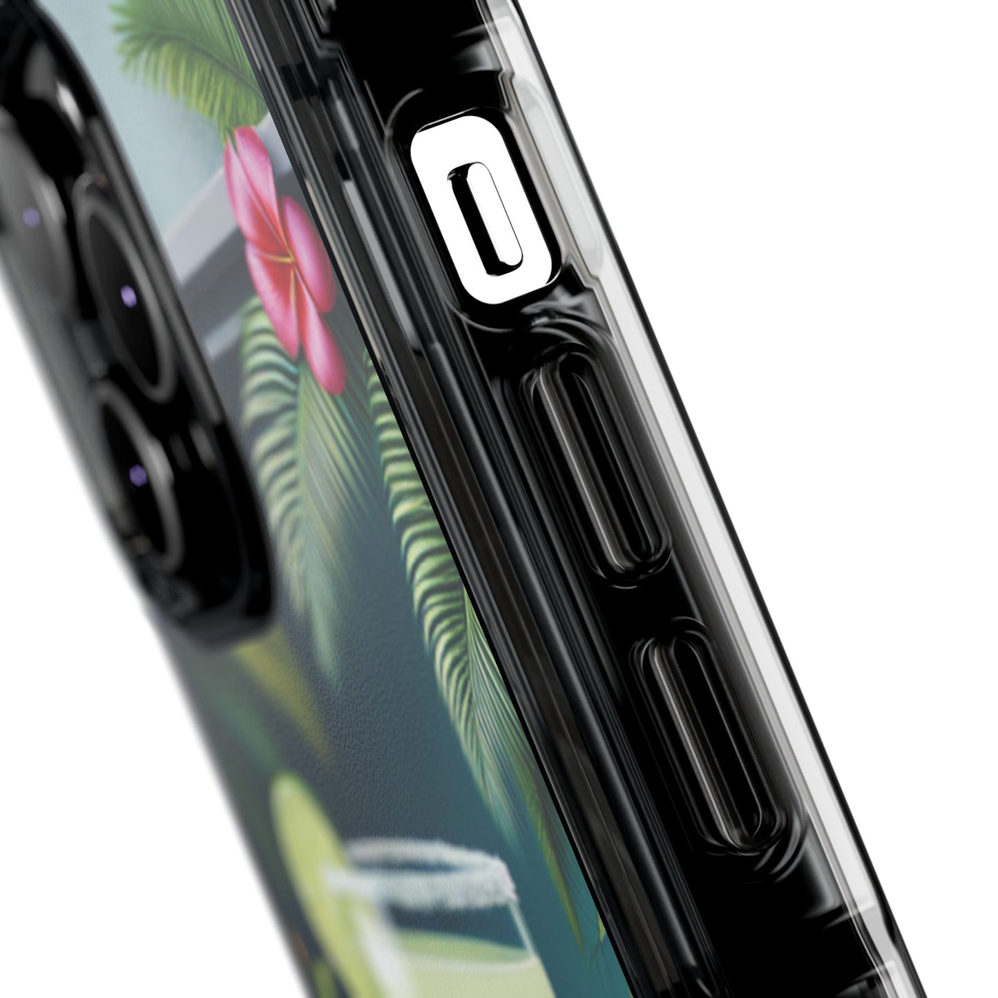 Tropical Margarita Magnetic Clear Phone Case, Many Models