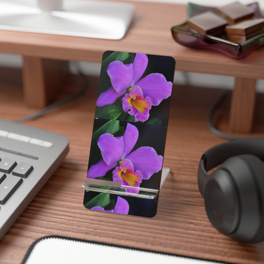 Stylish Smartphone Display Stand - Purple Orchid
