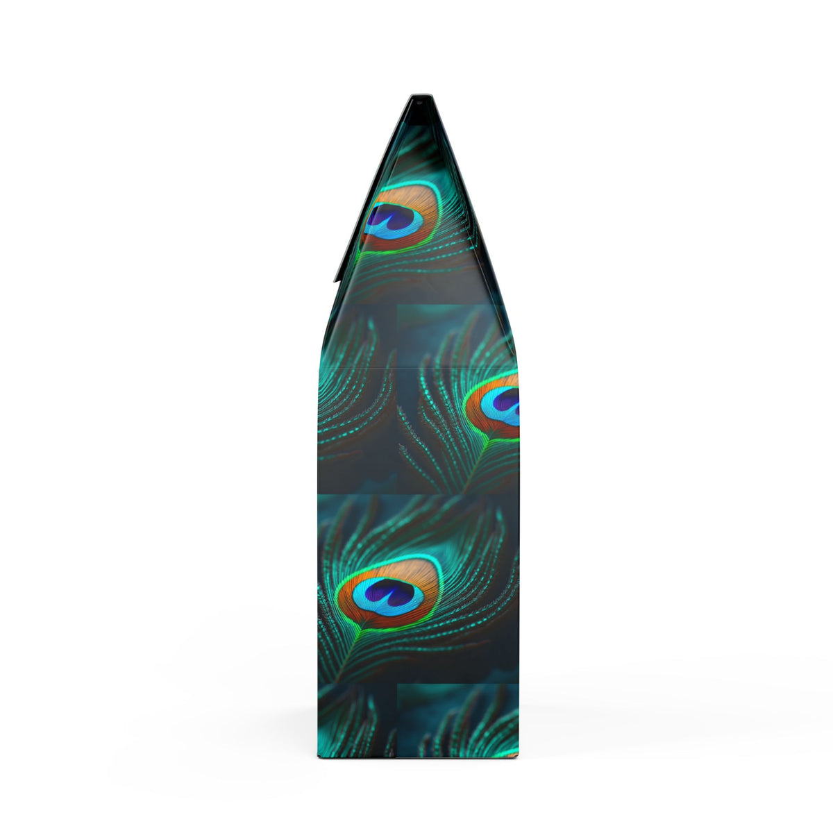 Rainforest Mist™ Single Origin DECAF (Medium Roast), Specialty Grade Craft Coffee / Peacock Eye Feather, Green