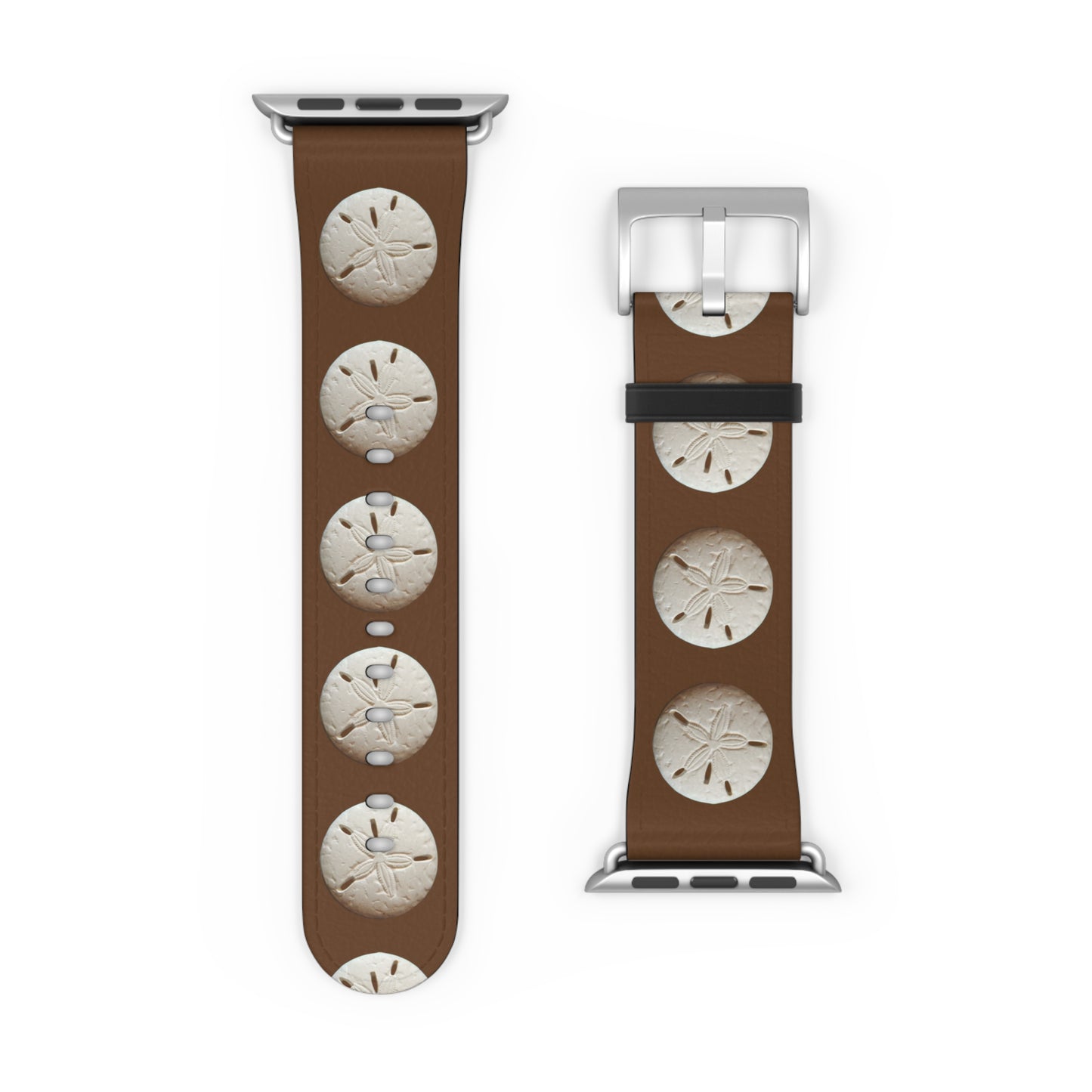 Apple Watch Band - Sand Dollar Parade, brown