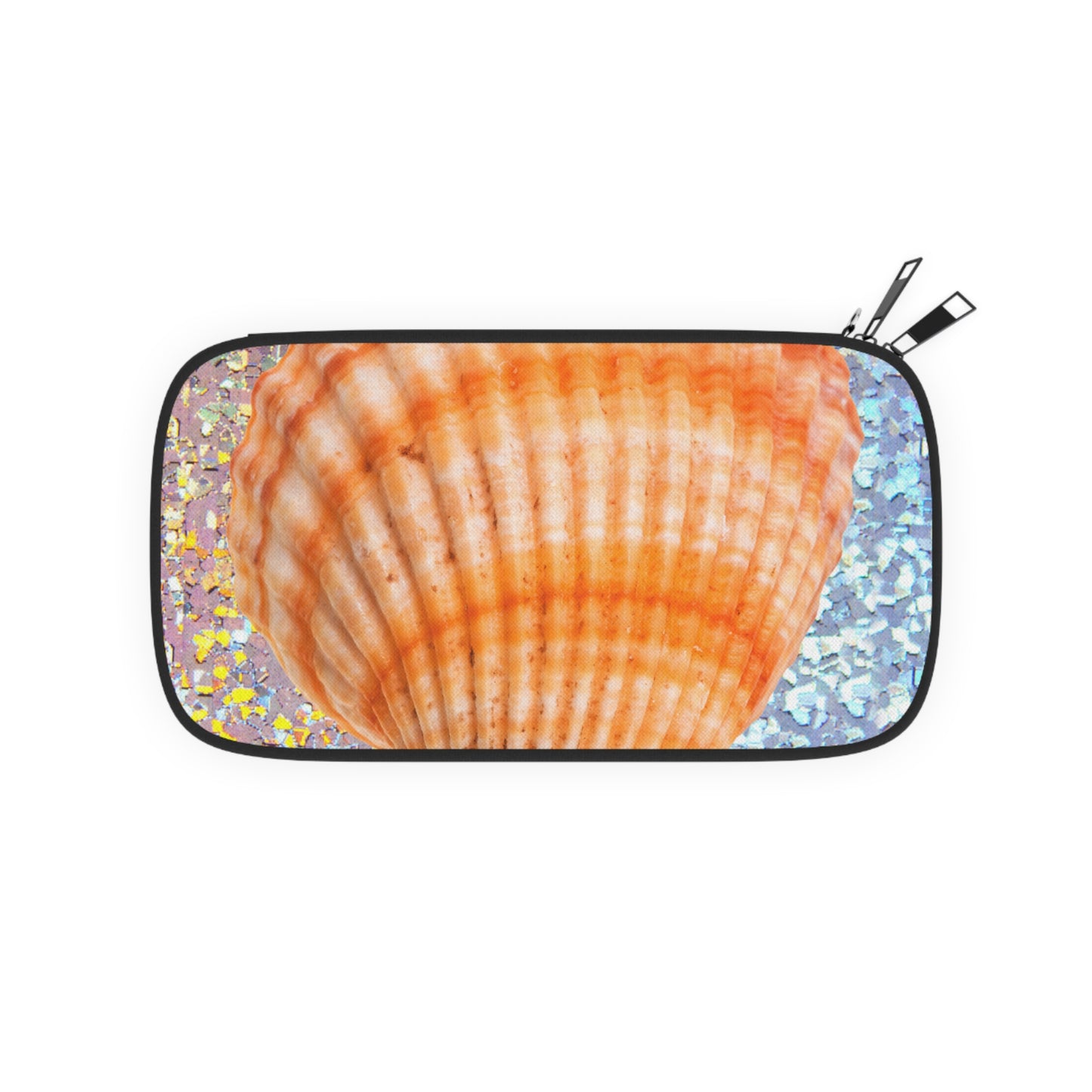 Passport Wallet – Perfect for Travelers & Adventurers / Disco Orange Scallop