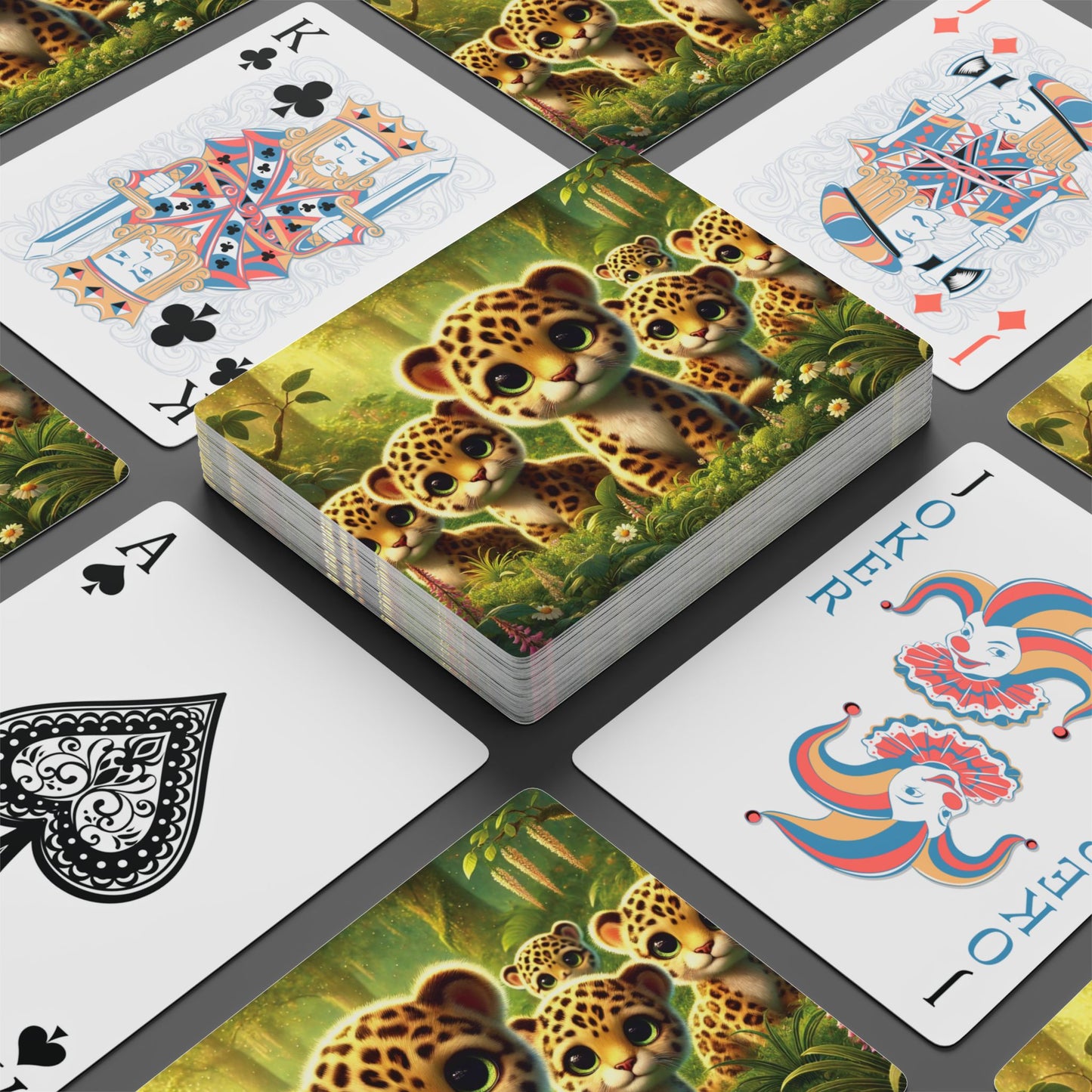 Poker Playing Cards - Baby Jaguar Party