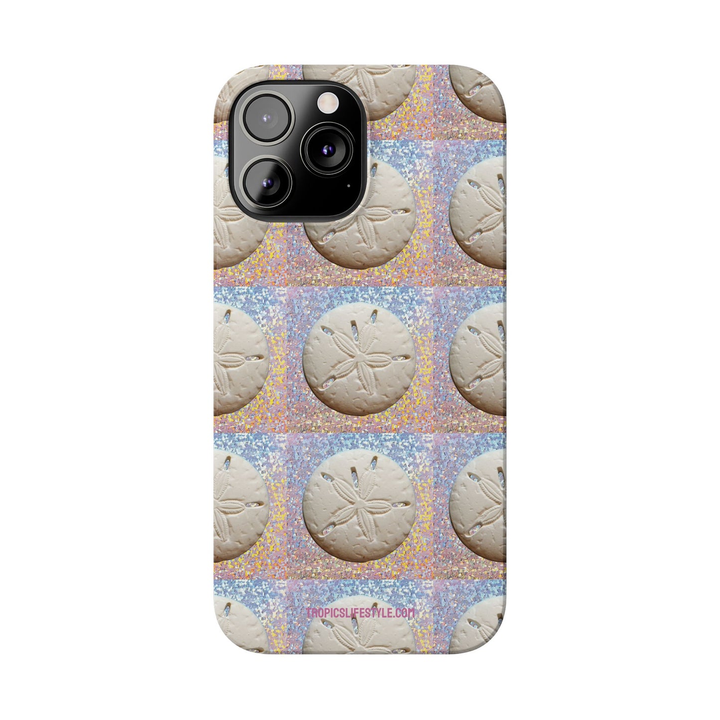 Slim Phone Cases - Disco Sand Dollar