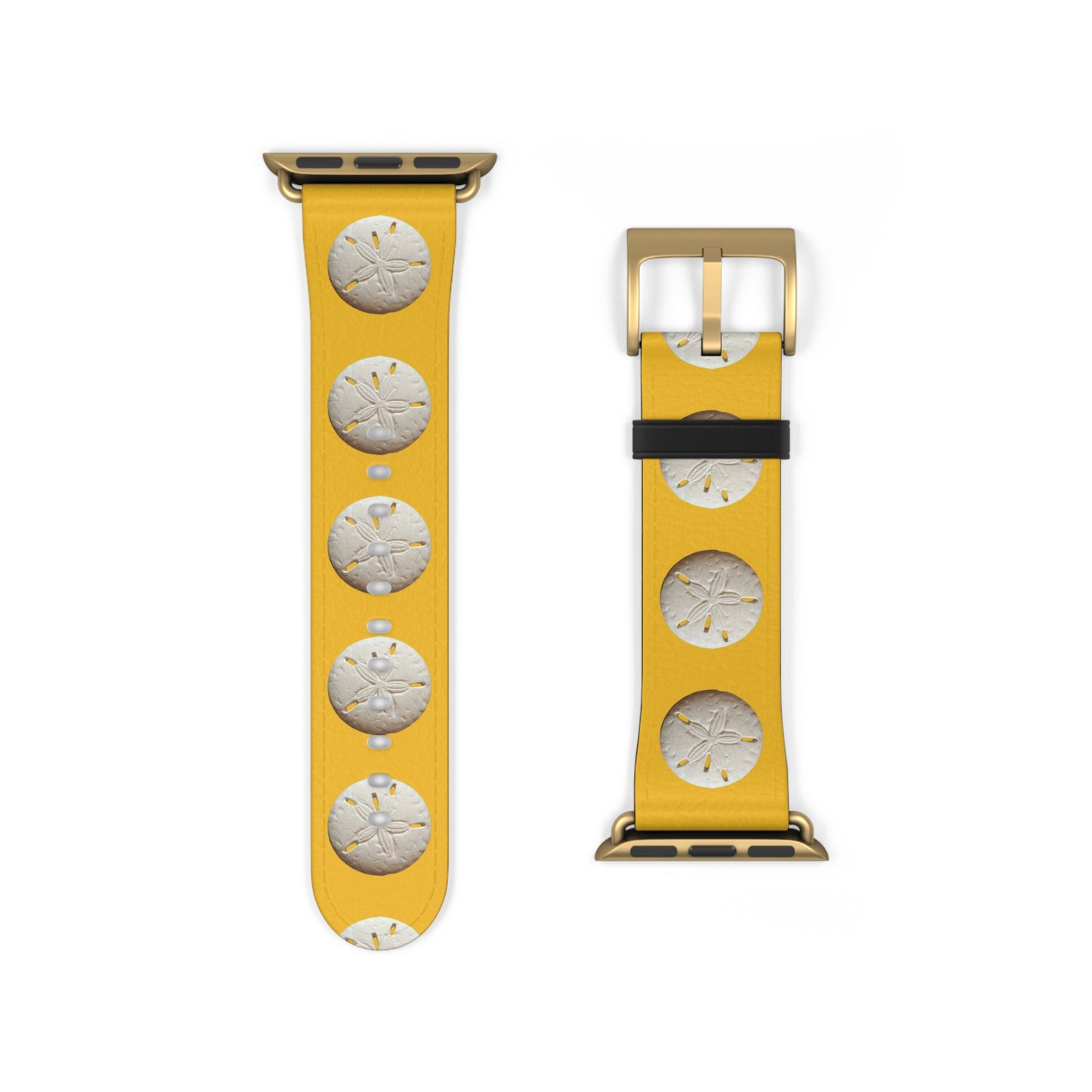 Apple Watch Band - Sand Dollar Parade, yellow