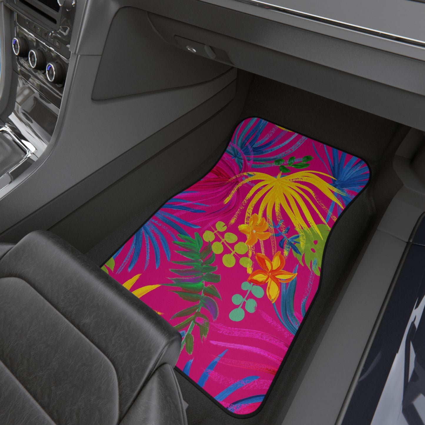 Exotic Flora Car Floor Mats - SET of 2