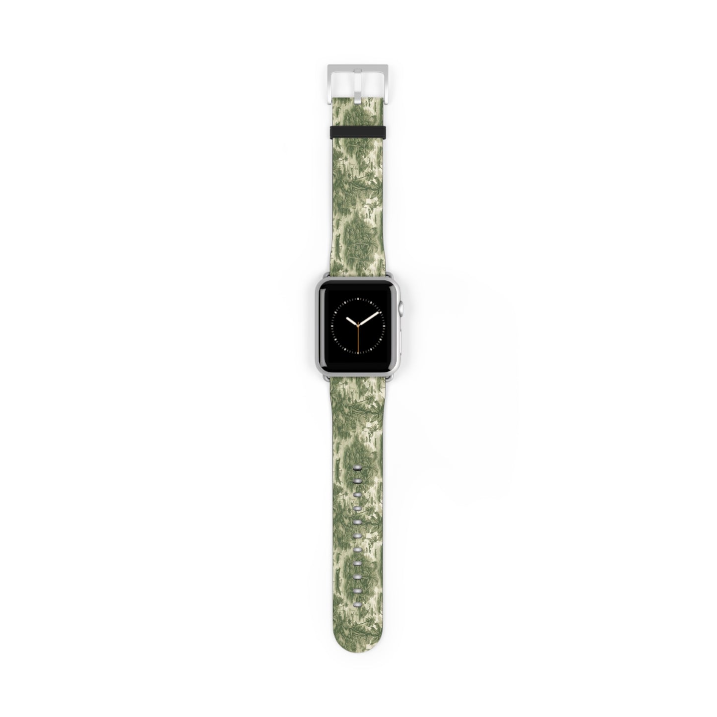 Apple Watch Band - Tropical Toile, green