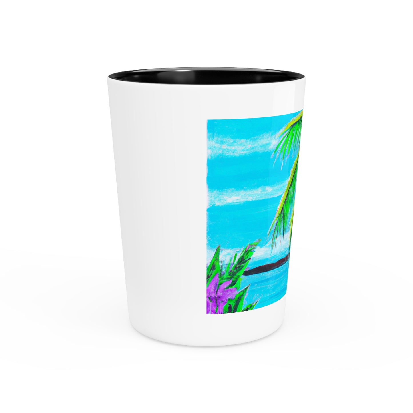 Ceramic Shot Glass - Calm Beach
