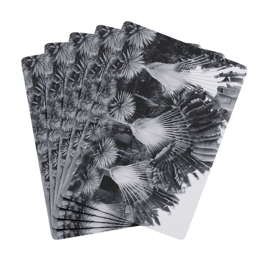 Poker Playing Cards - Traveler's Palms, Noir