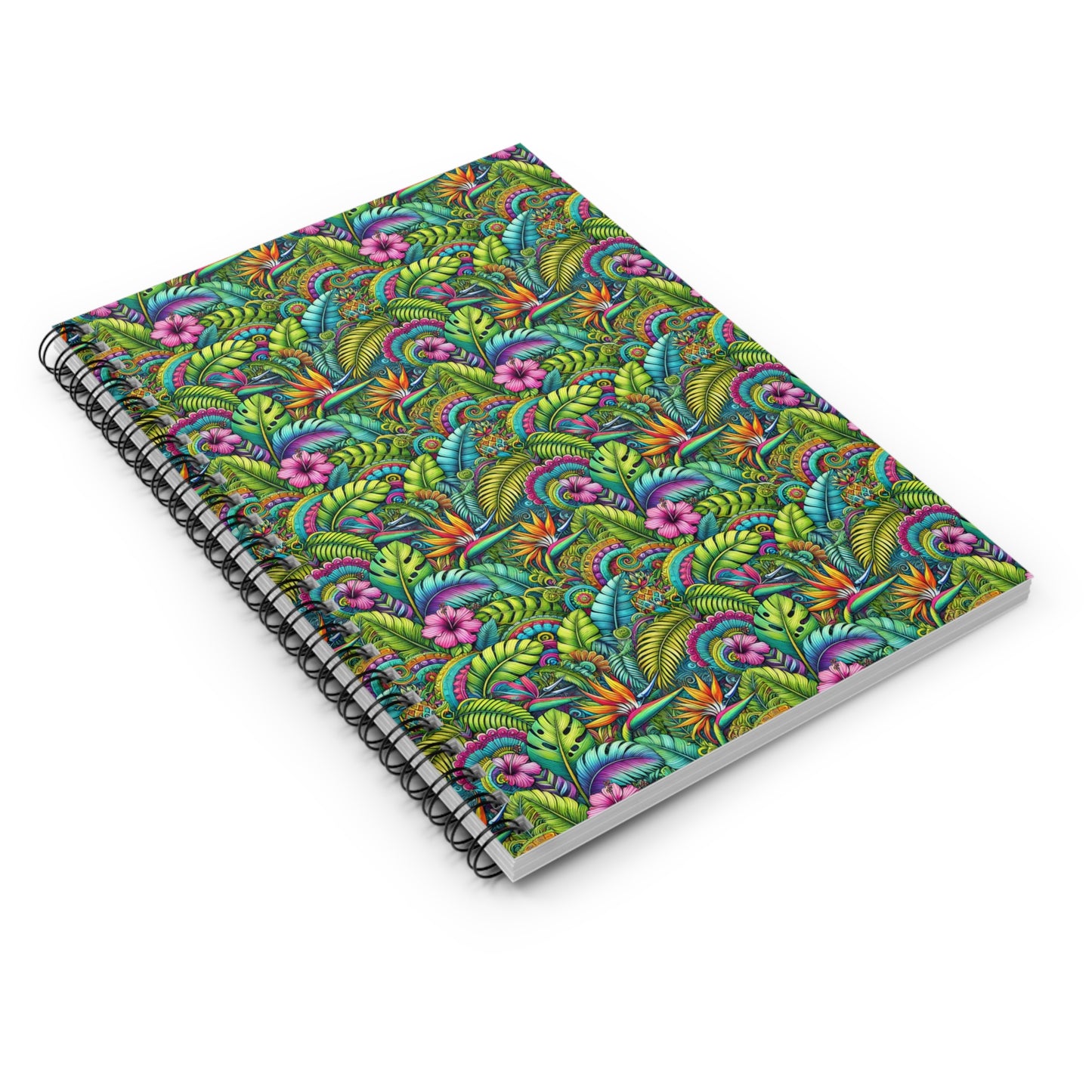 Spiral Notebook - Rainforest Blooms