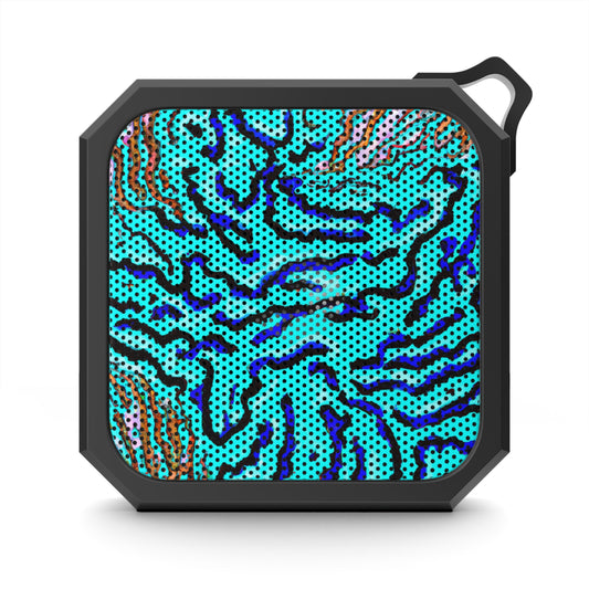 Blackwater Outdoor Bluetooth Speaker, Wild Coral Reef, Turquoise