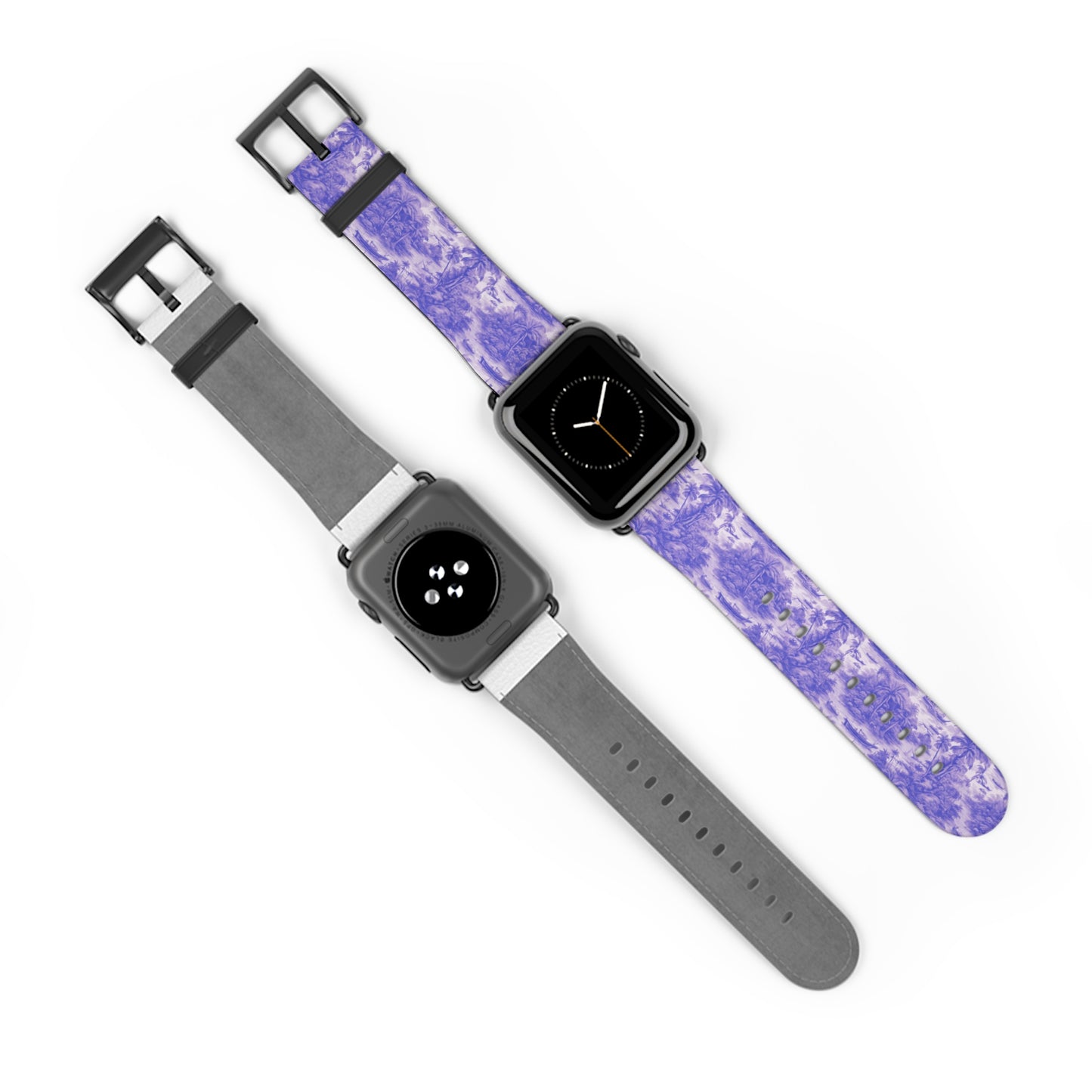 Apple Watch Band - Tropical Toile, purple