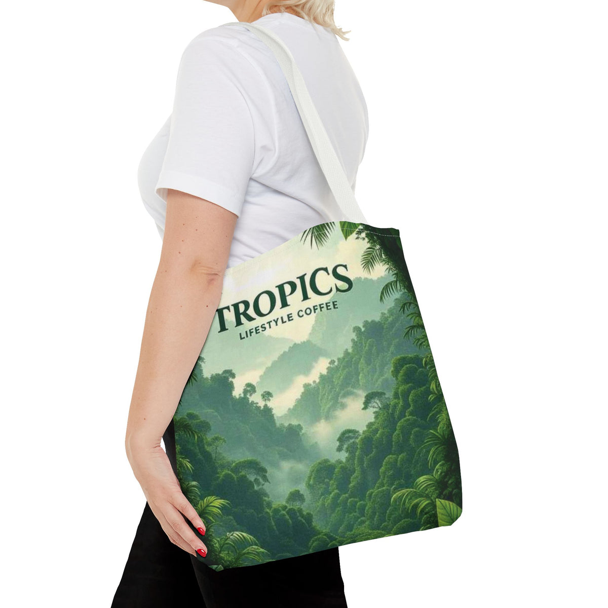 Rainforest Vistas Coffee Tote Bag - 3 Sizes