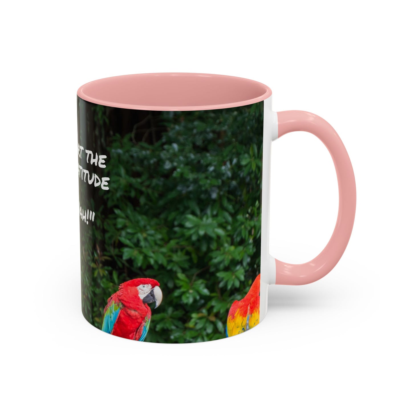 Parrot Accent Coffee Mug (11, 15oz), 8 Colors - No Gratitude