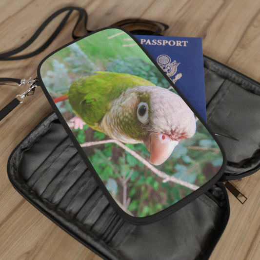 Passport Wallet - Parrot/What Are You Lookin' At?