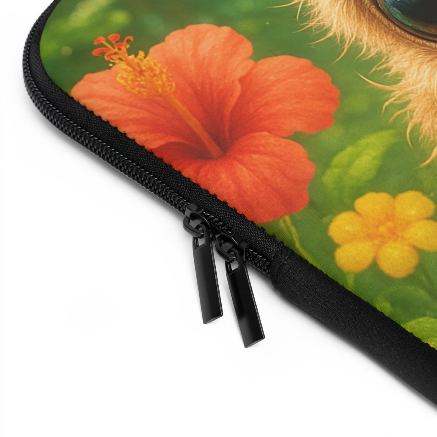 Tropical Laptop Sleeve, 5 Sizes - Perfect for Beach Lovers & Students / Baby Spider