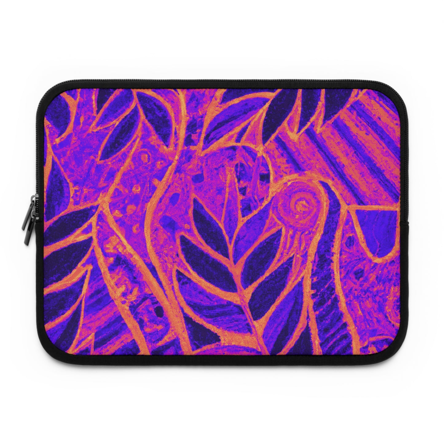 Tropical Laptop Sleeve, 5 Sizes - Perfect for Beach Lovers & Students / Amazon Whimsy, Heatwave