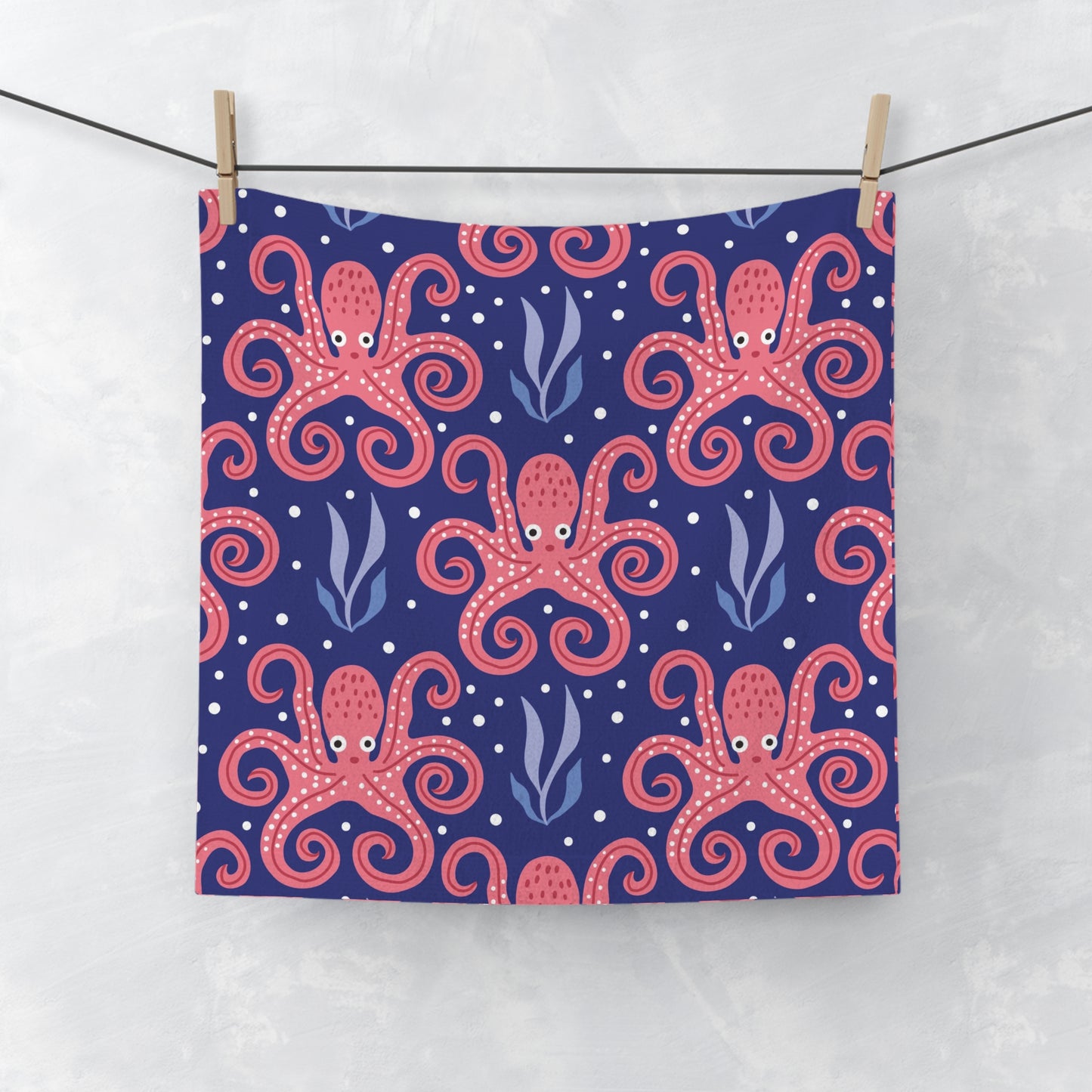 Face Towel - Tentacle Twist Octopus