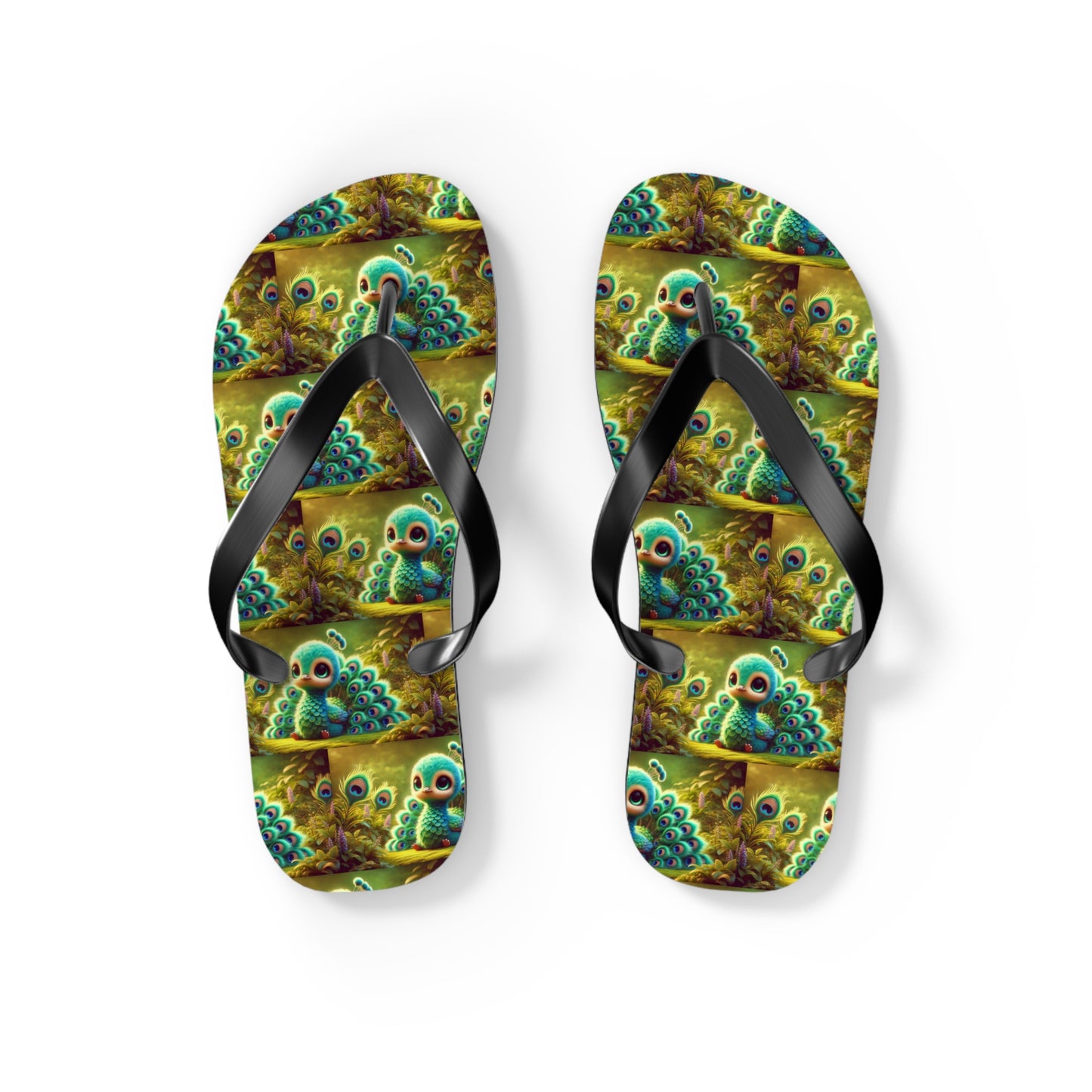 Flip Flops - Baby Peacock