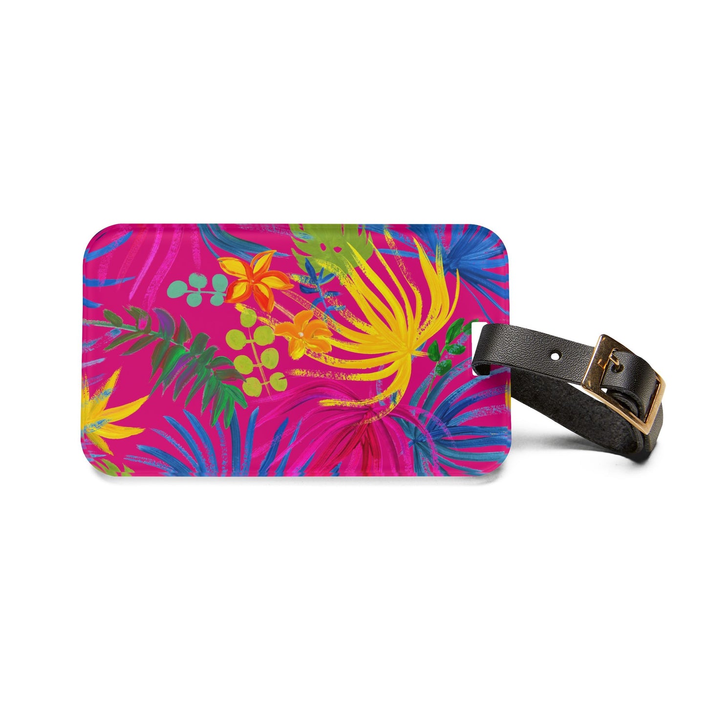 Luggage Tag - Exotic Flora