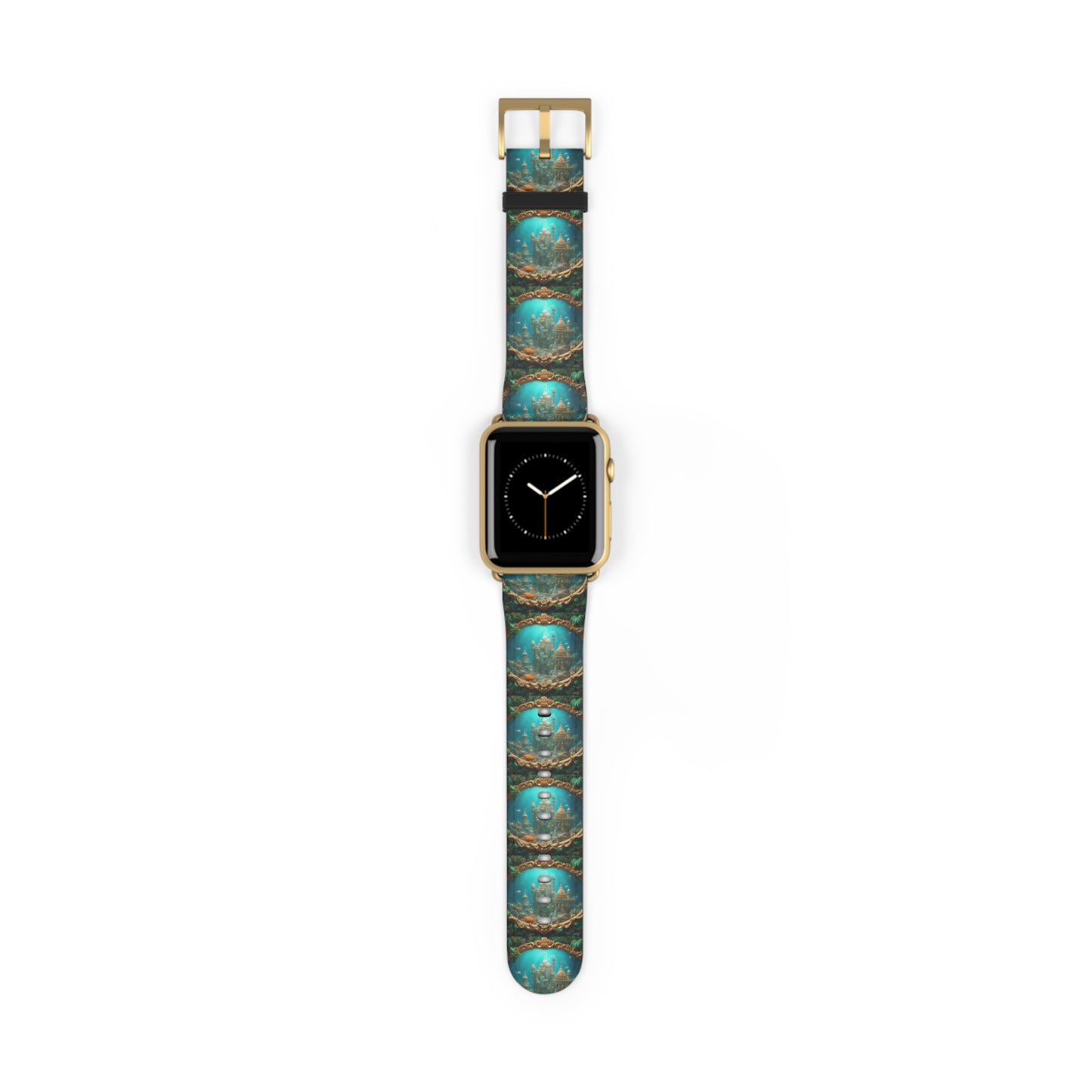Apple Watch Band - Mermaid Palace, Aegean Sea, Vertical