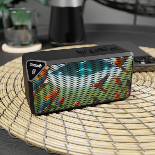 Jabba Bluetooth Speaker - Portable Sound Experience / UFO and Macaws