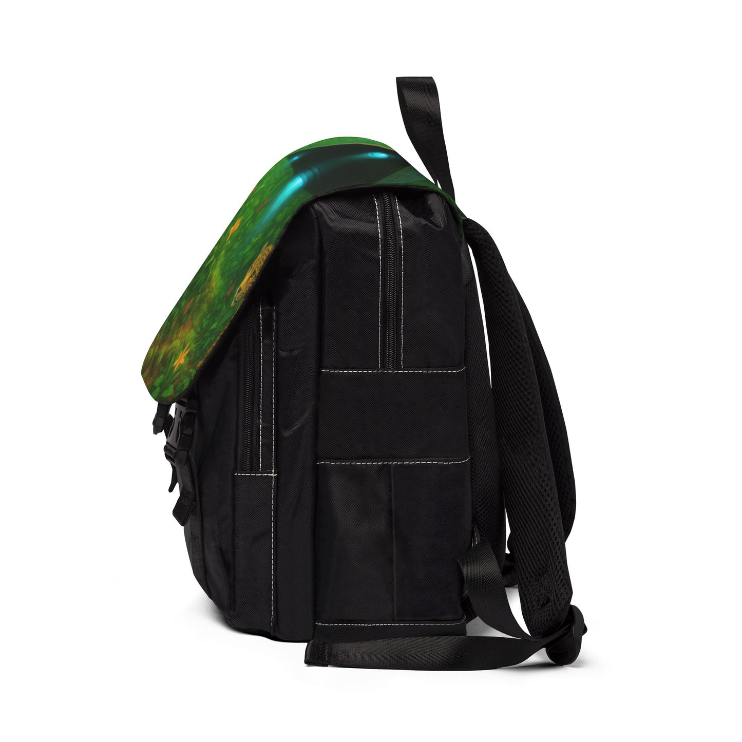 Rainforest UFO and Jaguars Casual Backpack - Perfect for Everyday Adventures