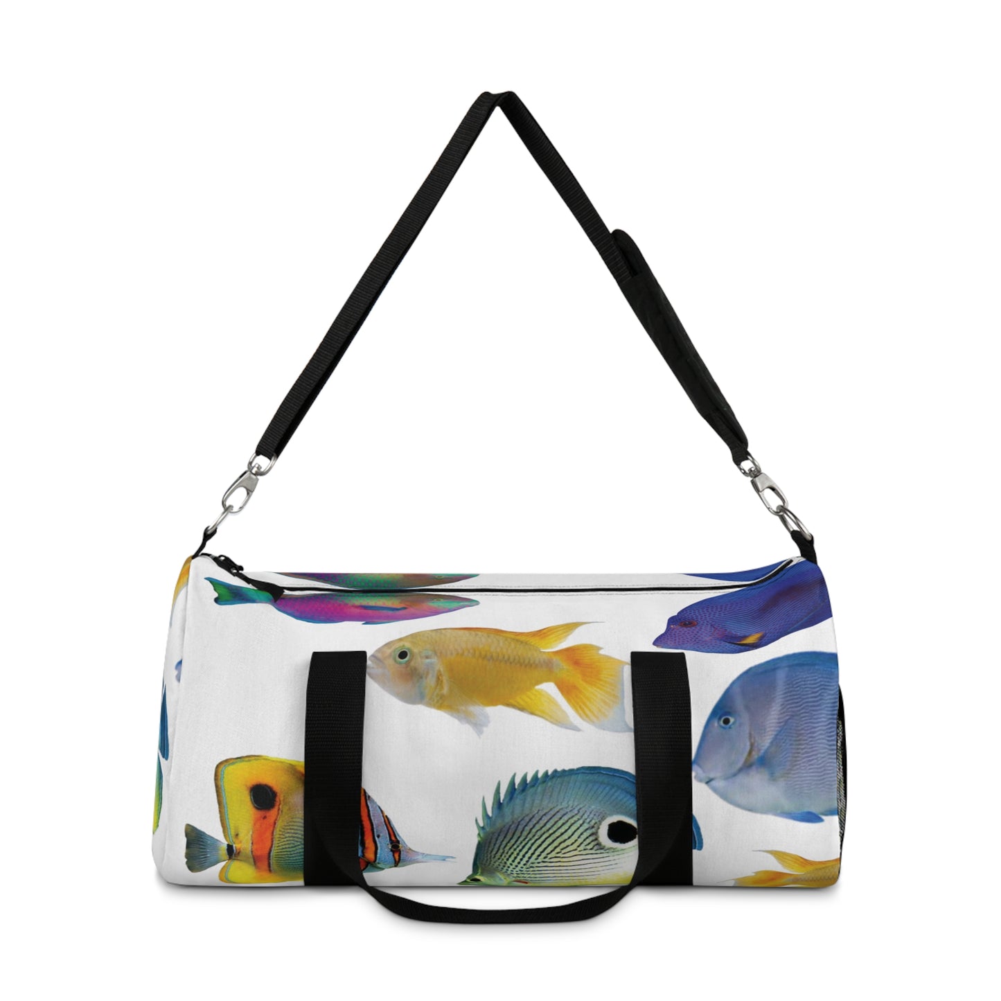 Tropical Rainforest Duffel Bag - Perfect for Travel and Gym / School of Fish