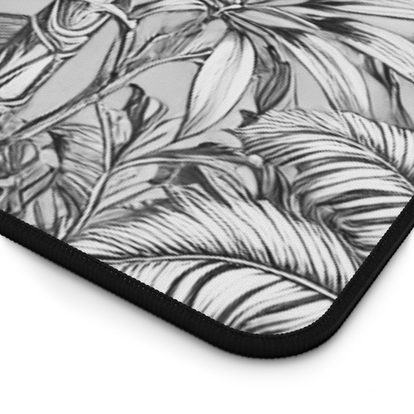 Tropical Mouse Pad/Desk Mat, 3 Sizes - Perfect for Home Office / Tropical Fruit, Newspaper