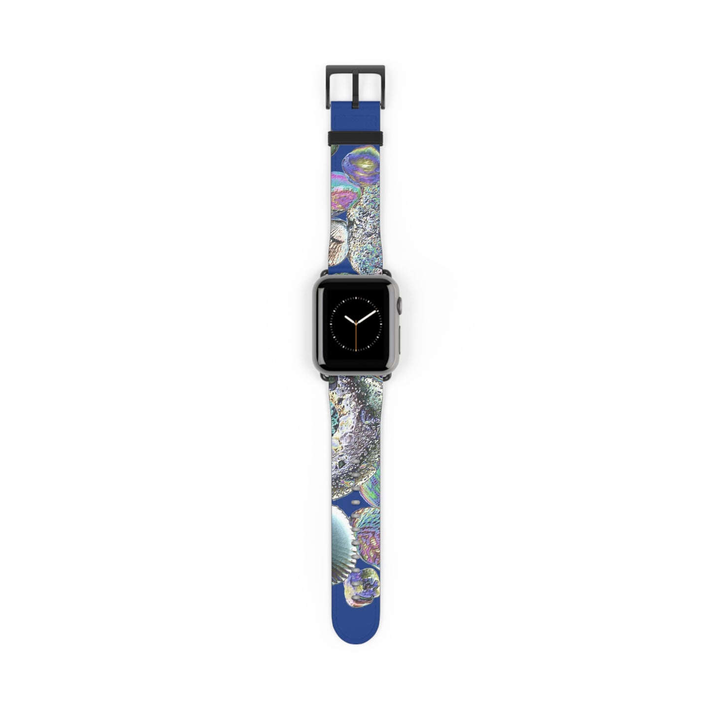 Apple Watch Band - Heatwave Seashell Collection, dark blue