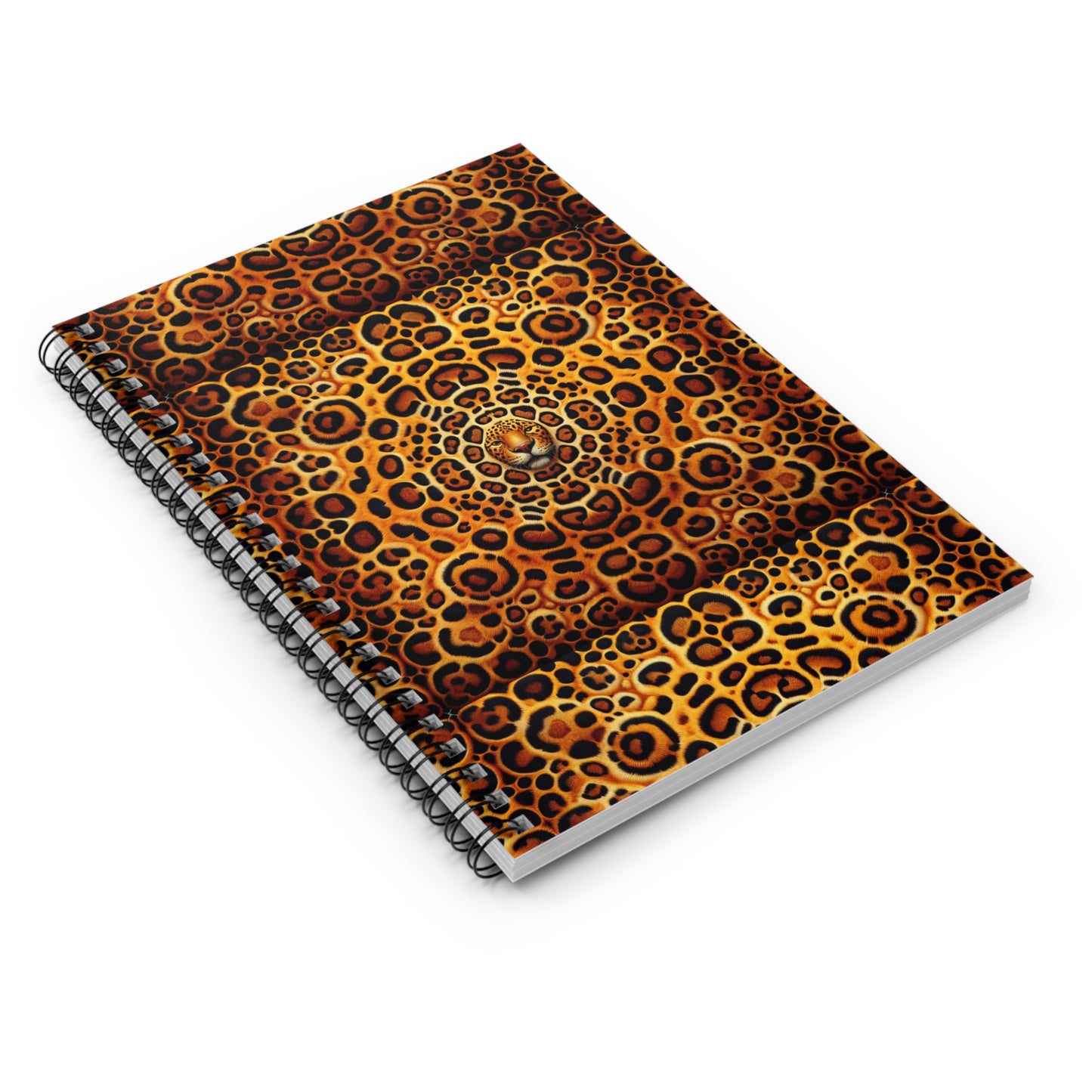 Spiral Notebook - Kaleido Jaguar Spots