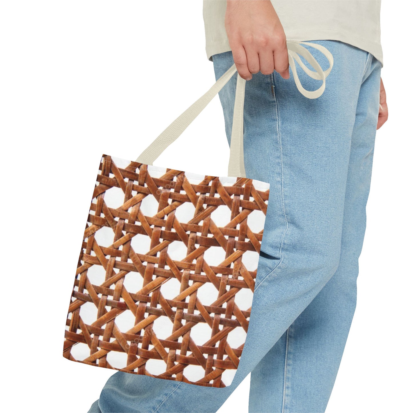 Beach Chair Wicker/Brown Tote Bag - 3 Sizes