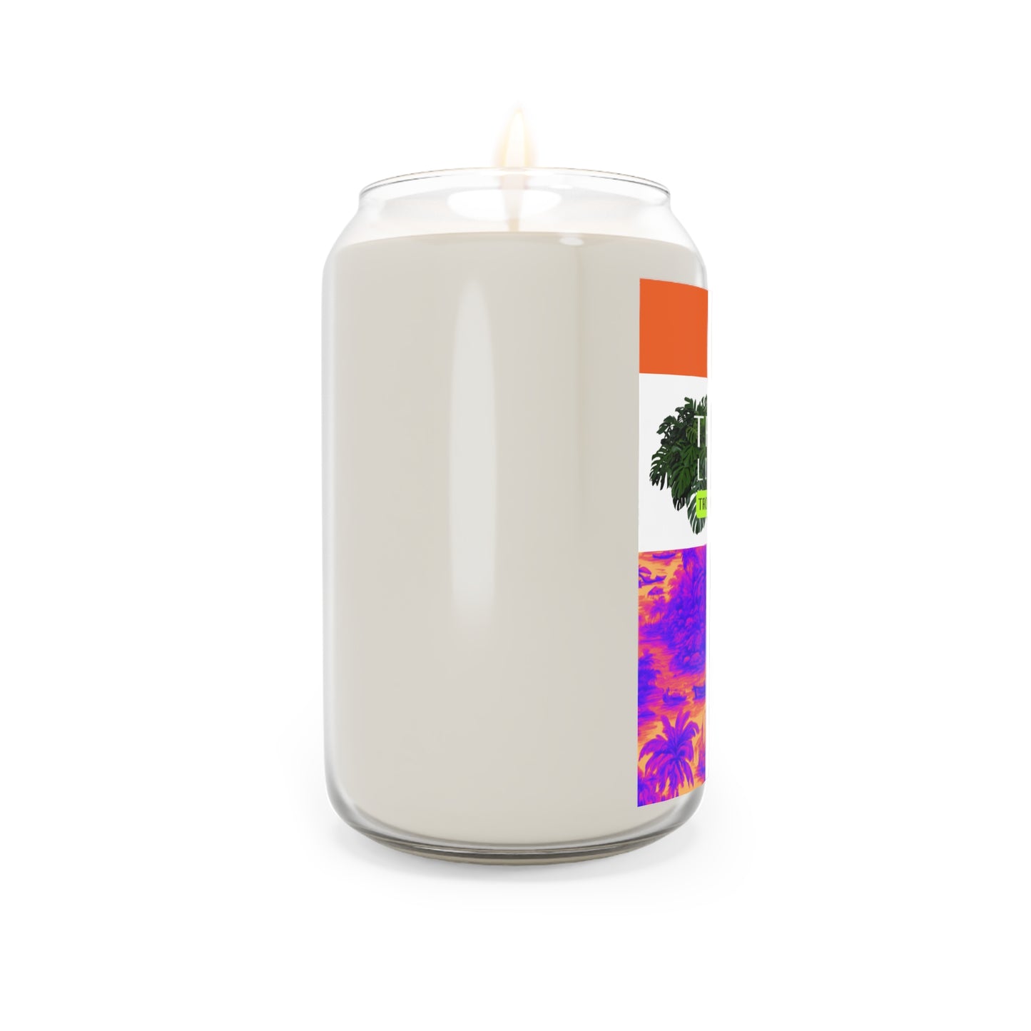 Scented Candle, 13.75oz - Tropics Lifestyle/Crazy Cool Tropical Toile