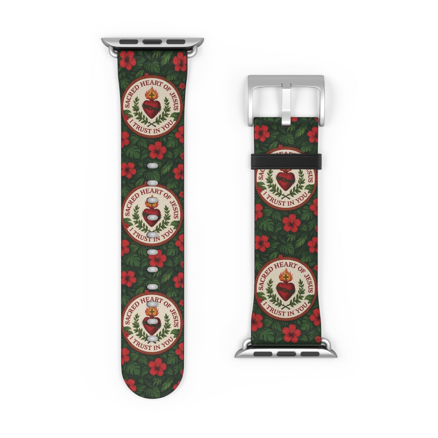 Religious Apple Watch Band - Sacred Heart of Jesus