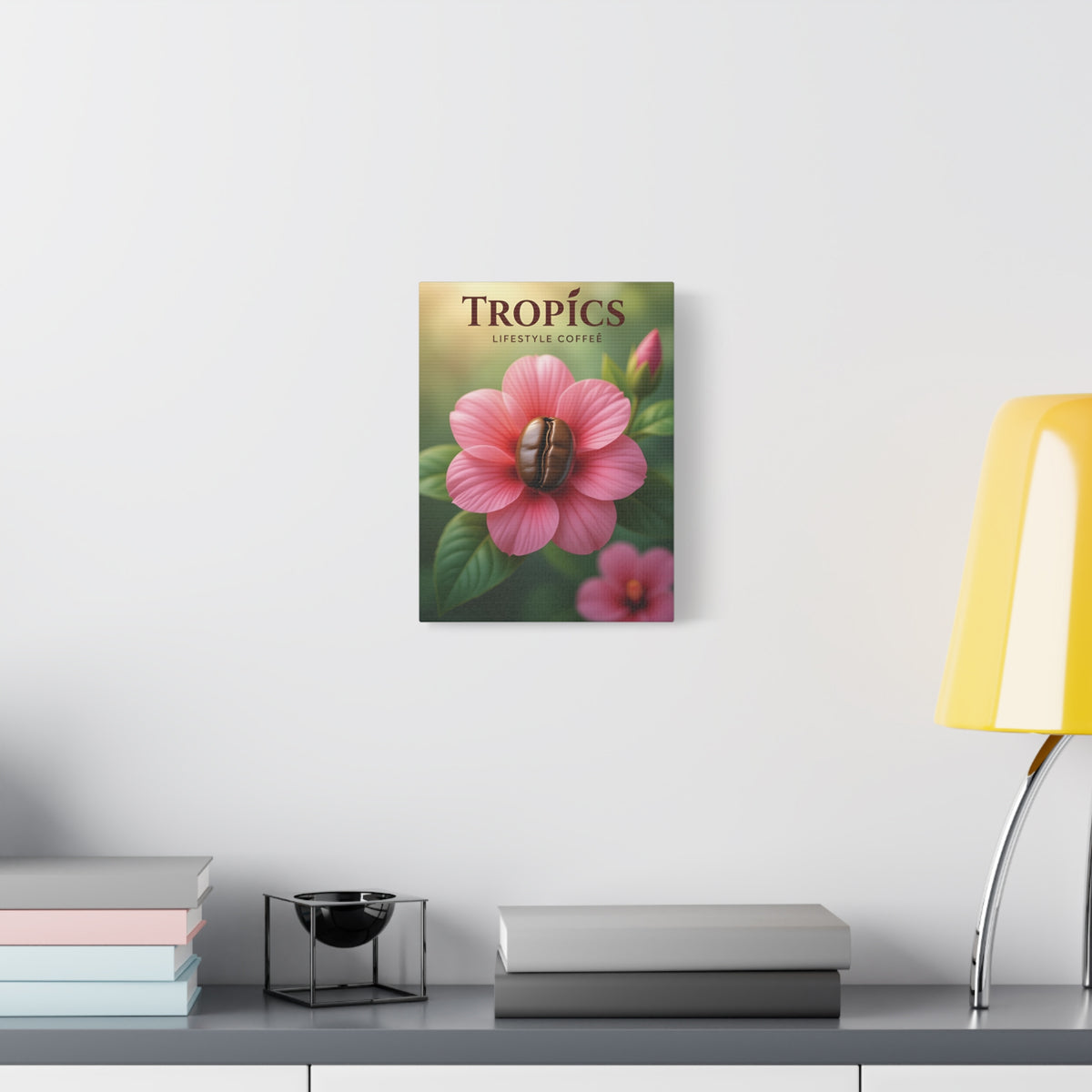Tropical Matte Canvas ~ Coffee Bloom