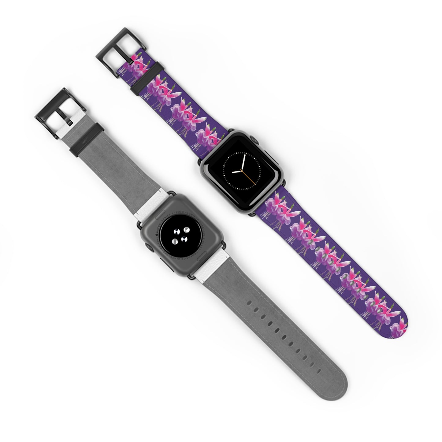 Apple Watch Band - Two Fuchsias, purple