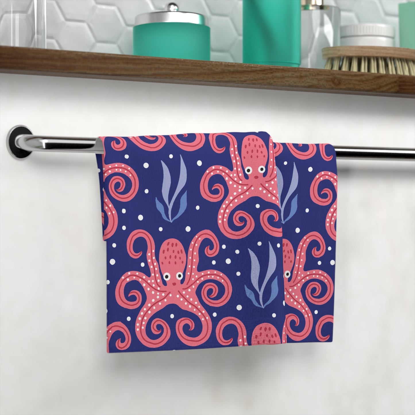 Face Towel - Tentacle Twist Octopus