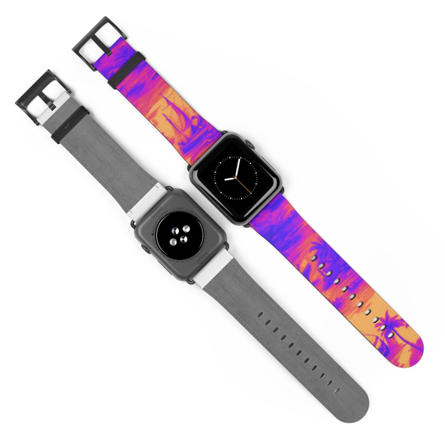 Apple Watch Band, Crazy Cool Tropical Toile