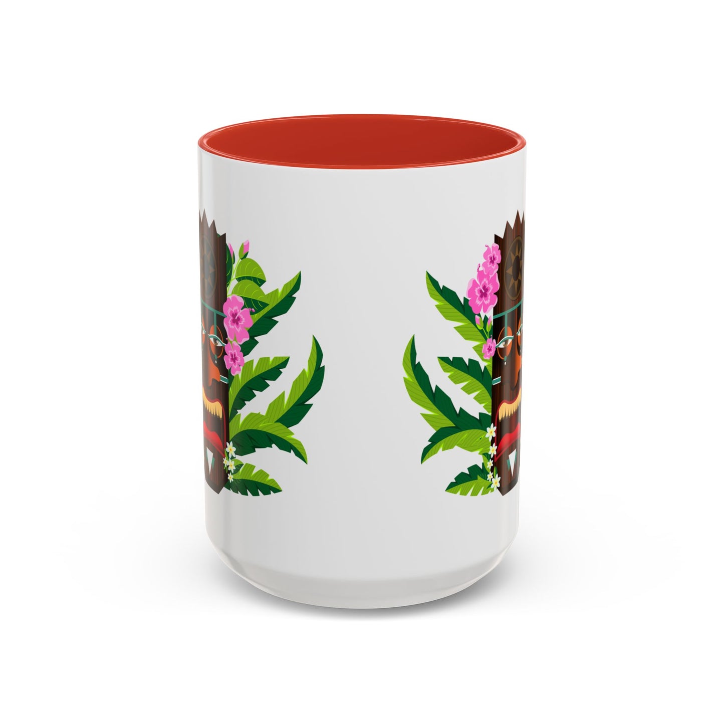 Accent Coffee Mug (11, 15oz), 8 Colors - Tiki Boss Nani