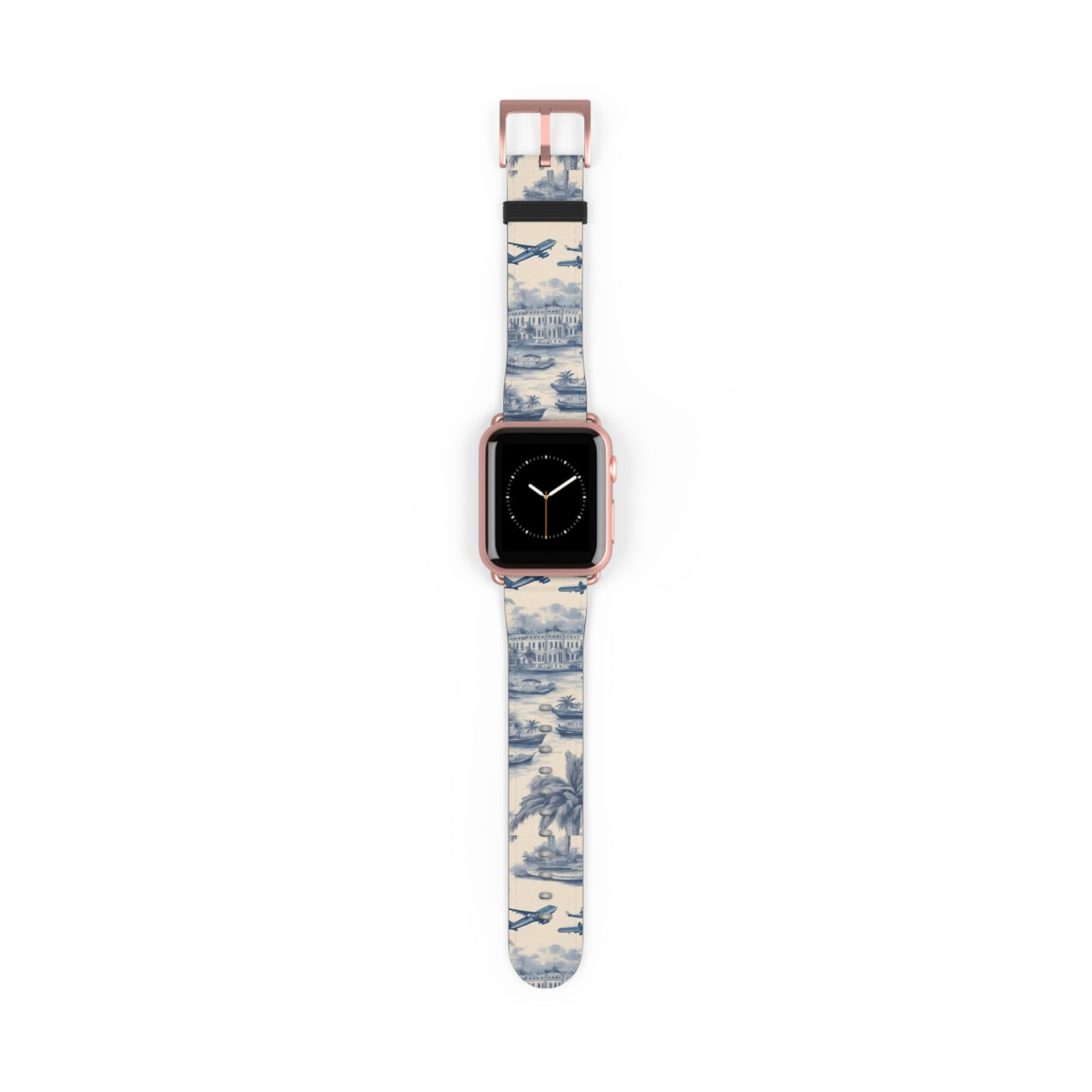 Apple Watch Band - Travel Toile Blues