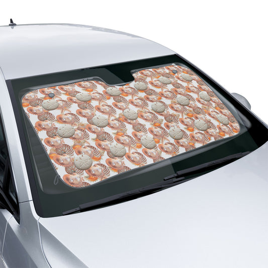 Tropical Car Sun Shades / Real Seashell Bonanza