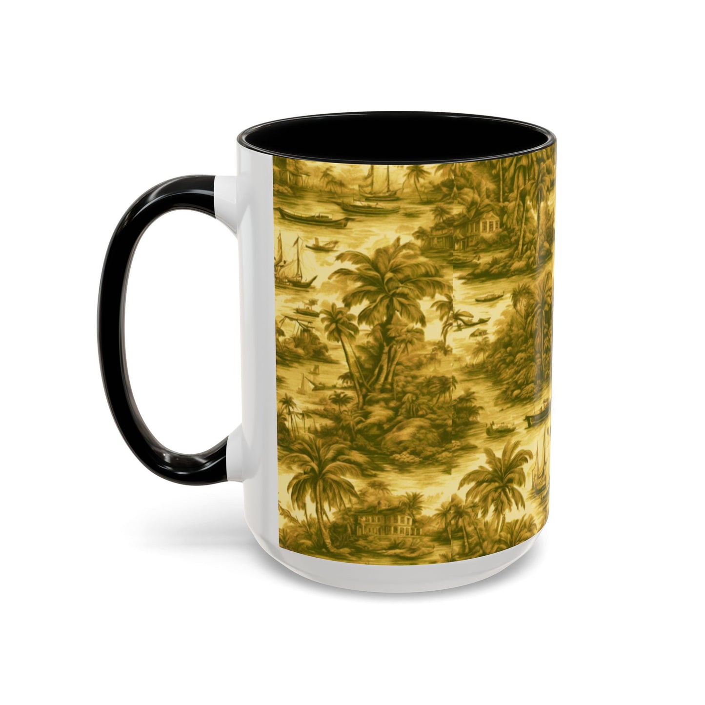 Copy of Accent Coffee Mug (11, 15oz), 8 Colors - Tiki Boss Loika