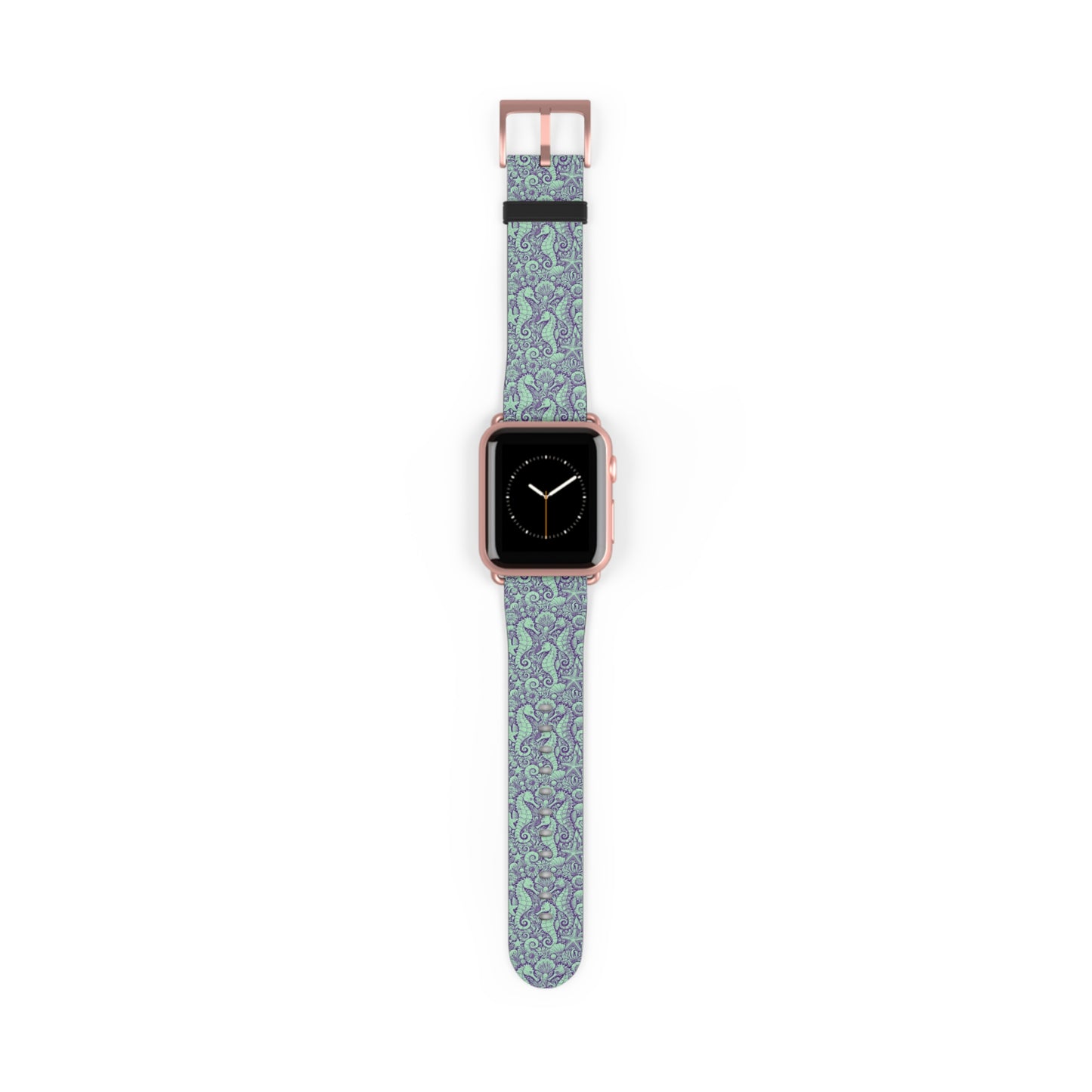 Apple Watch Band - Tropical Seahorse Trio, Minty