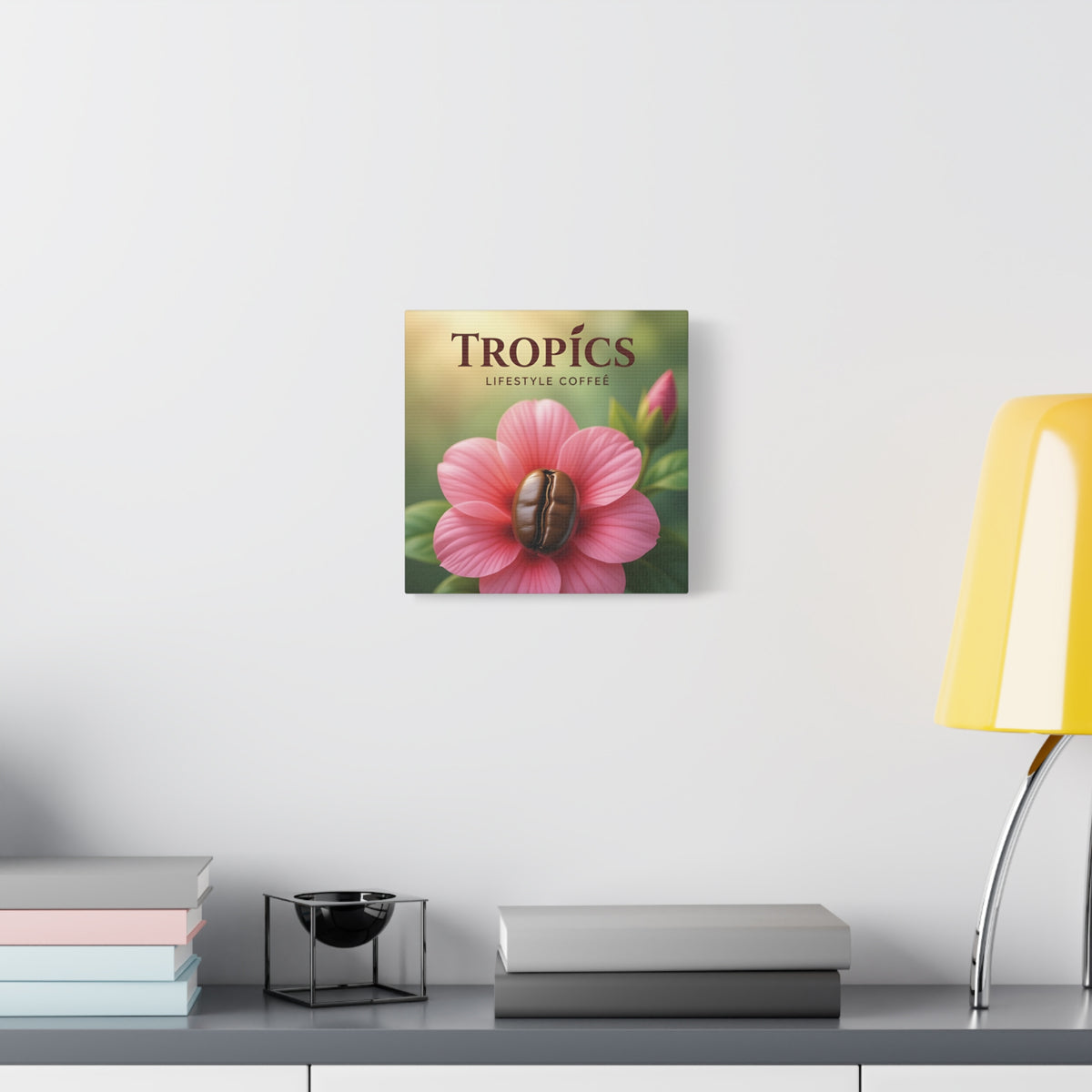 Tropical Matte Canvas ~ Coffee Bloom