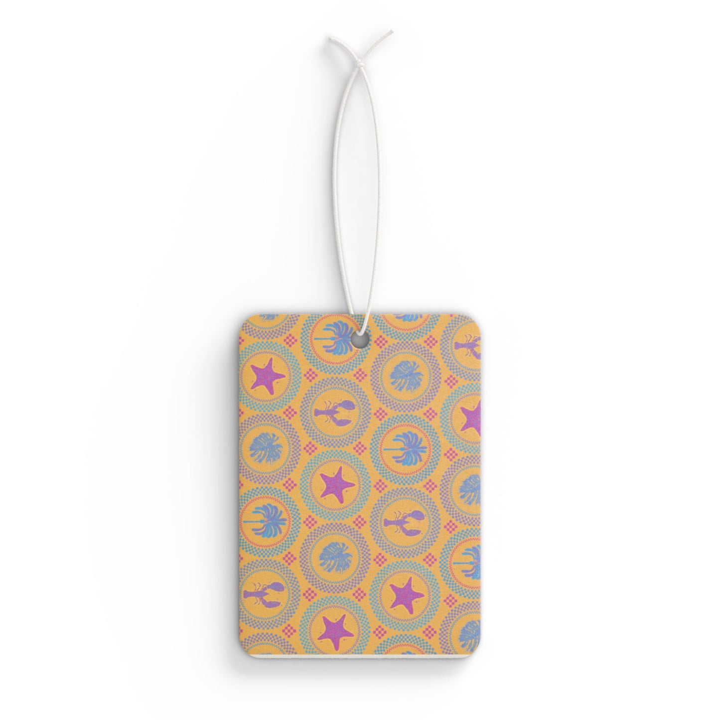 Car Air Freshener - Mosaic Tropi Life, heatwave