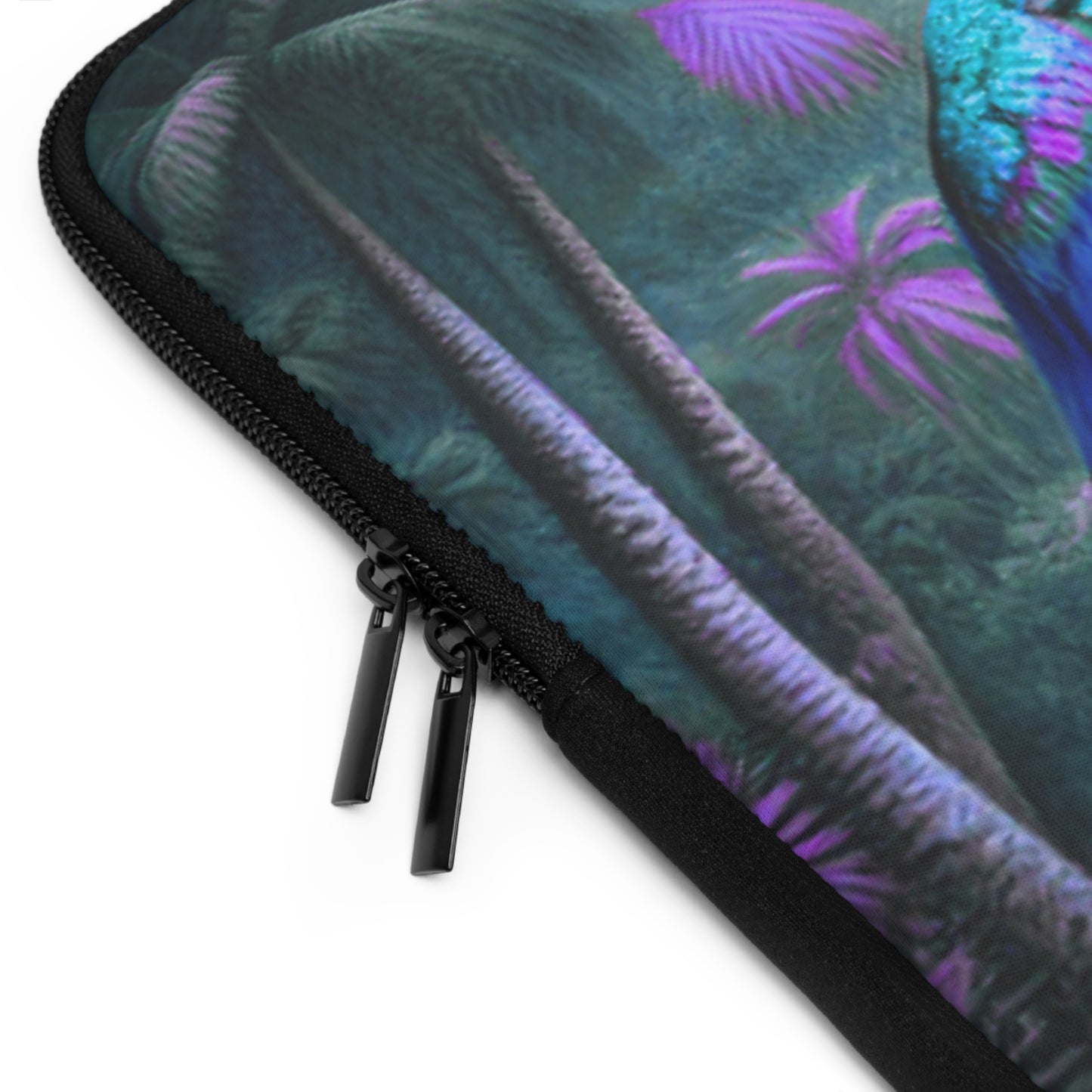 Tropical Laptop Sleeve, 5 Sizes - Perfect for Beach Lovers & Students / Sleeping Parrot Beauty, Fantasy