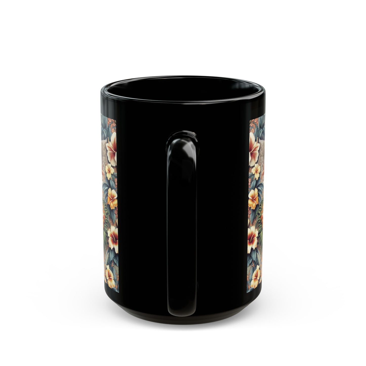 Black Coffee Mug - Hawaiian Dancer